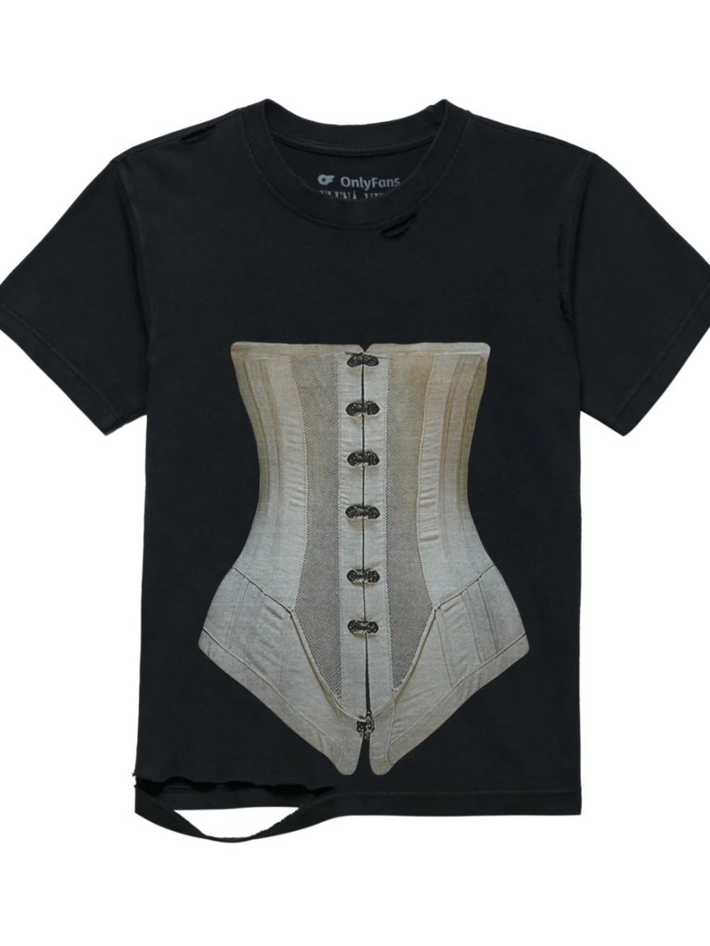 Elena Velez x OnlyFans Black Corset Tee
